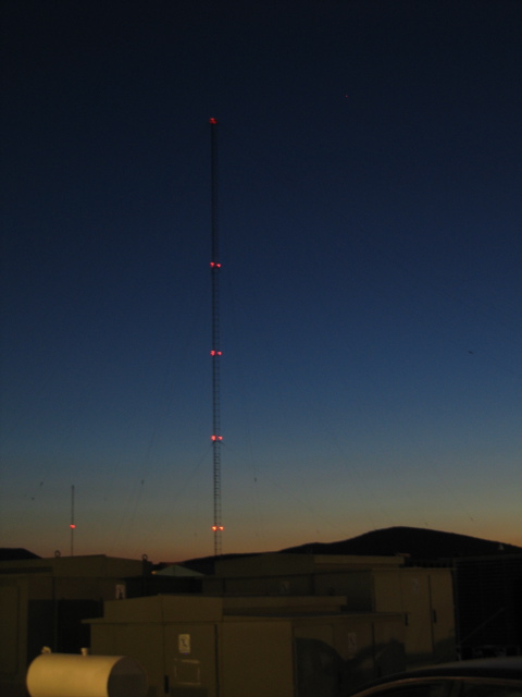 Sunrise Over Radio Tower