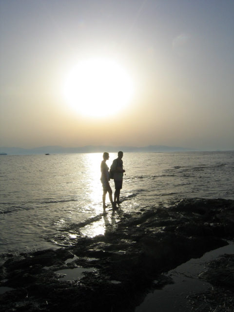 Sunset on Aegina