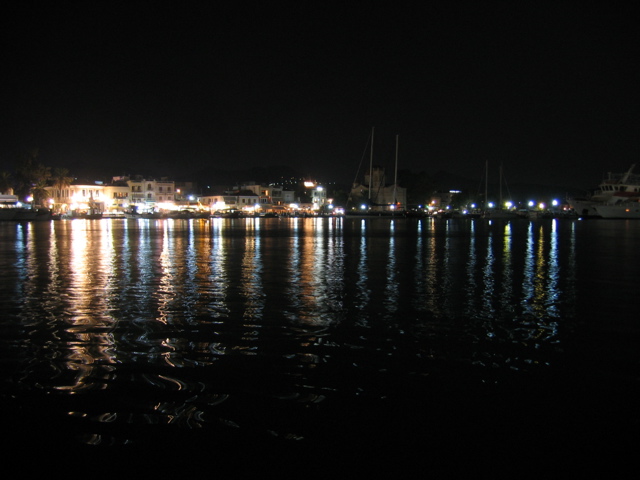 Harbor at Night